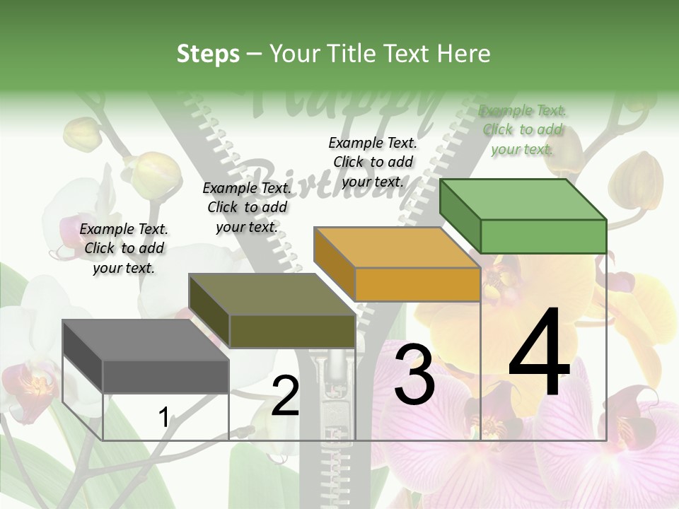 Service Festlich Geschenk PowerPoint Template