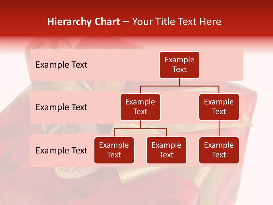 Dekoration Weihnachtsgeschenk Fest PowerPoint Template