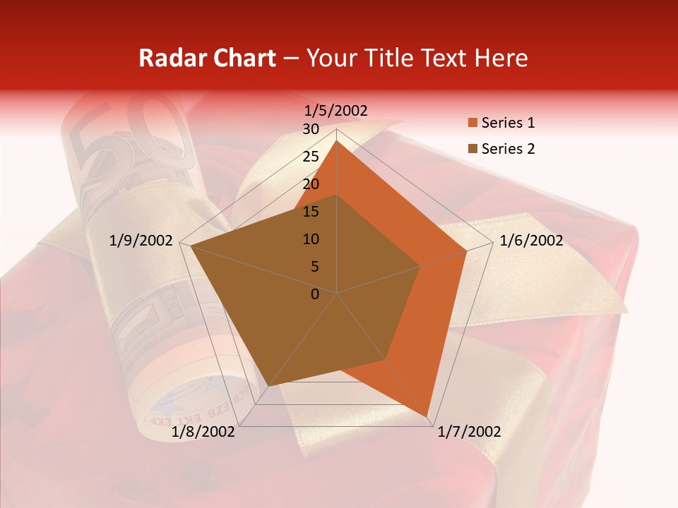 Dekoration Weihnachtsgeschenk Fest PowerPoint Template