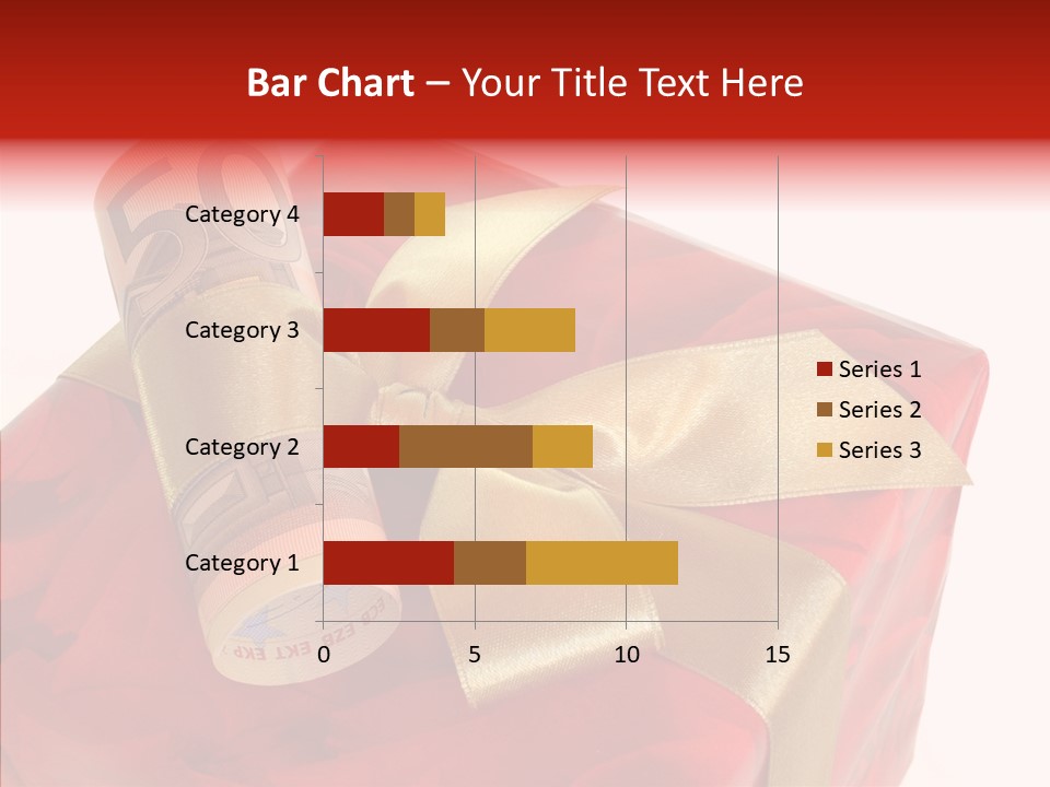 Dekoration Weihnachtsgeschenk Fest PowerPoint Template