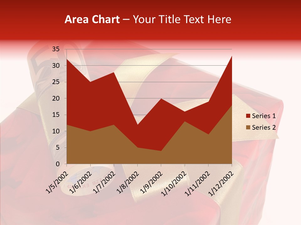 Dekoration Weihnachtsgeschenk Fest PowerPoint Template