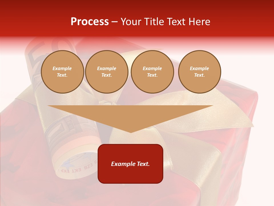 Dekoration Weihnachtsgeschenk Fest PowerPoint Template