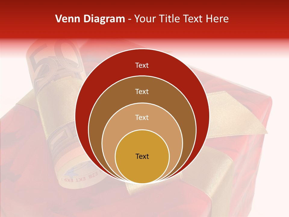 Dekoration Weihnachtsgeschenk Fest PowerPoint Template