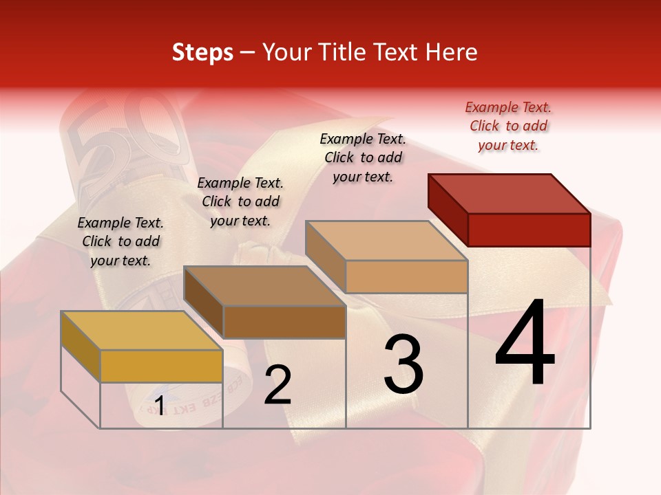 Dekoration Weihnachtsgeschenk Fest PowerPoint Template