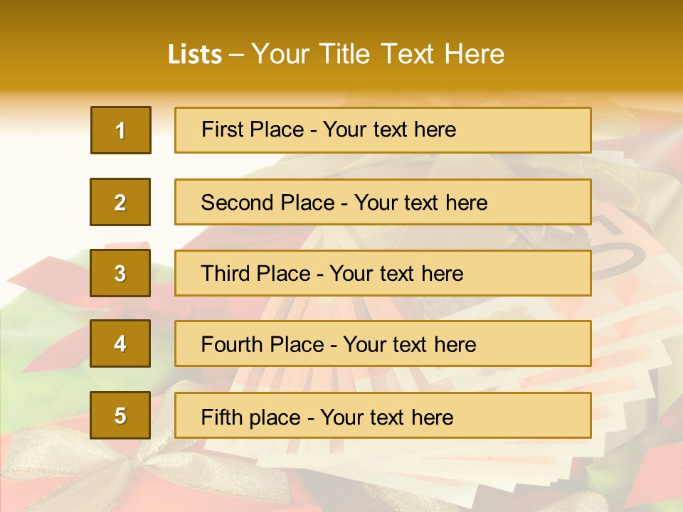 Geld Globalisierung Finanzen PowerPoint Template