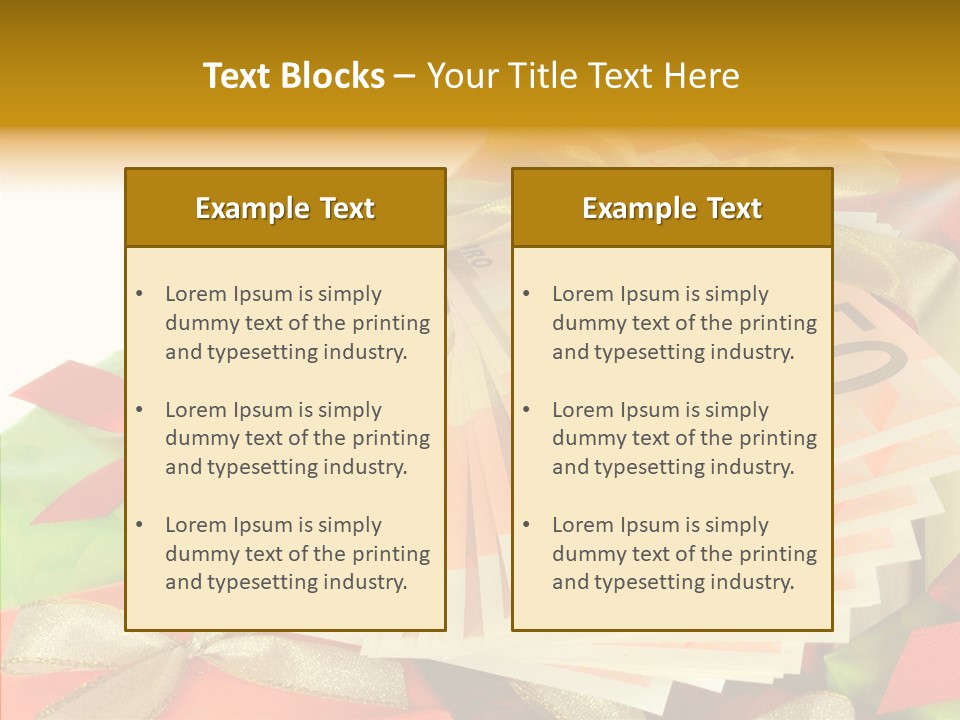 Geld Globalisierung Finanzen PowerPoint Template