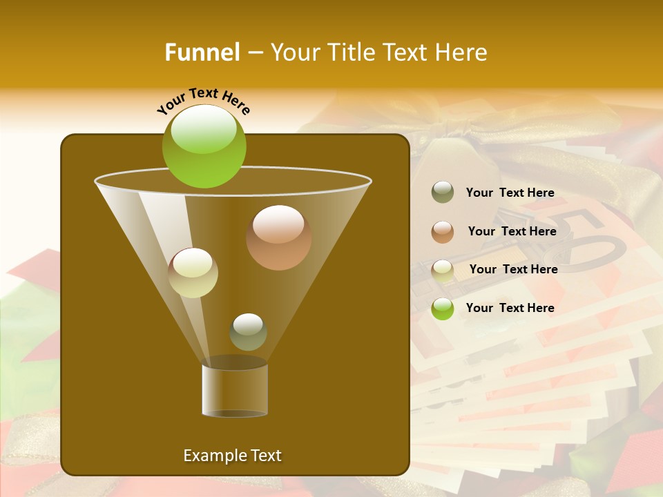 Geld Globalisierung Finanzen PowerPoint Template