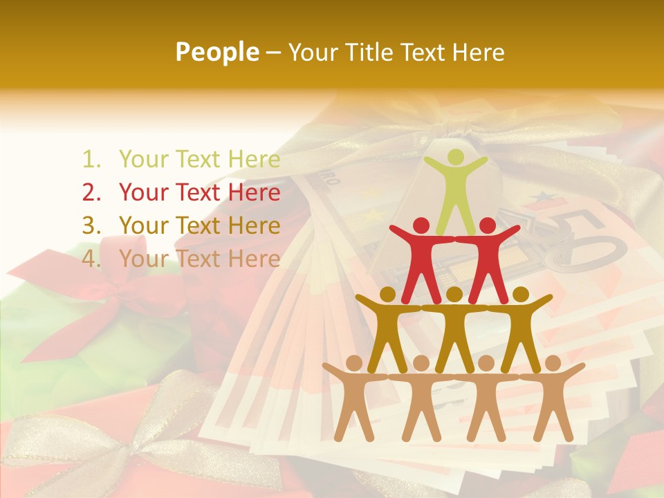 Geld Globalisierung Finanzen PowerPoint Template