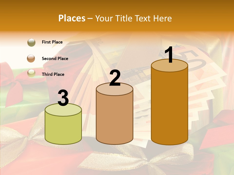 Geldschein Handel Zinsen PowerPoint Template