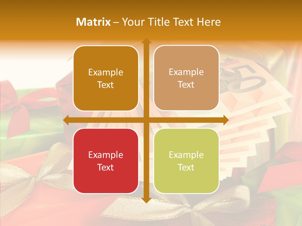 Geldschein Handel Zinsen PowerPoint Template