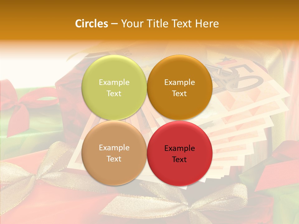 Geldschein Handel Zinsen PowerPoint Template