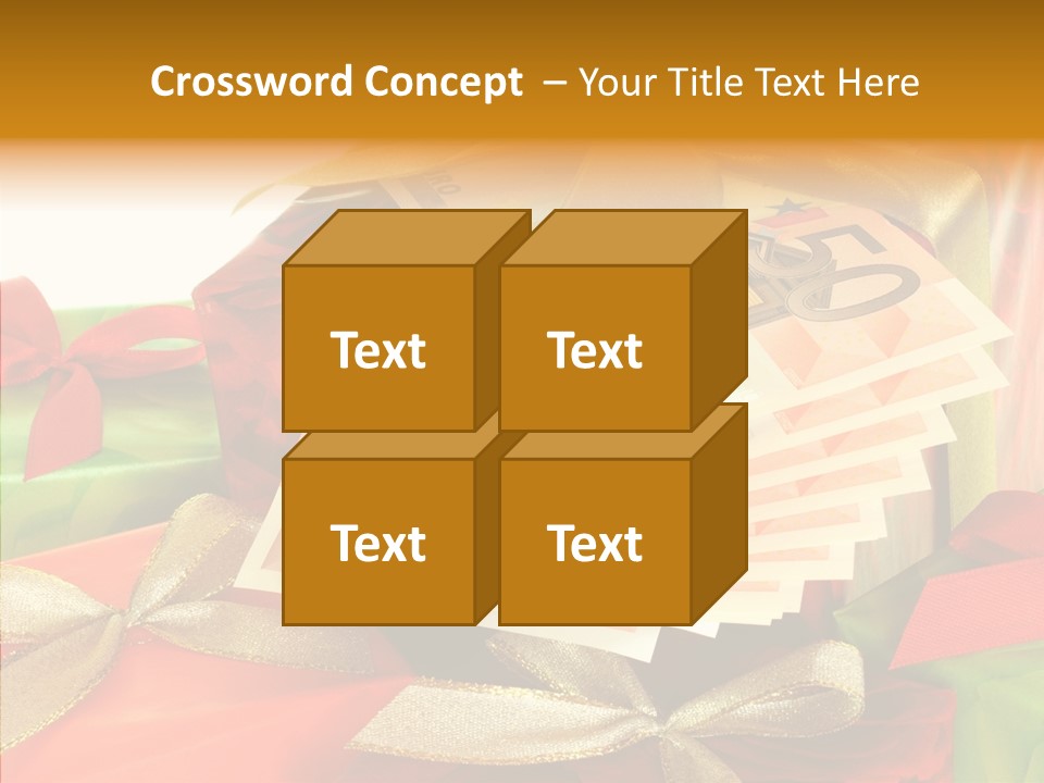 Geldschein Handel Zinsen PowerPoint Template