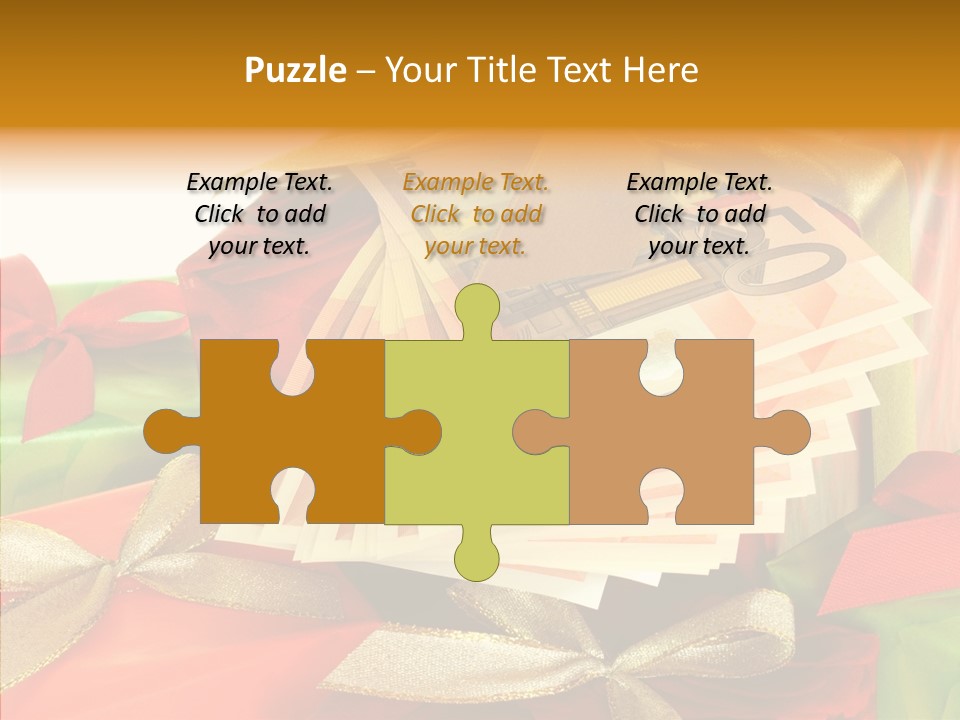 Geldschein Handel Zinsen PowerPoint Template