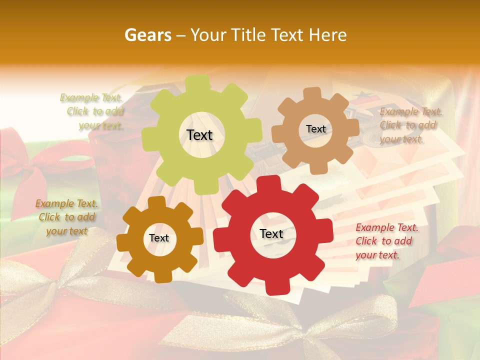 Geldschein Handel Zinsen PowerPoint Template