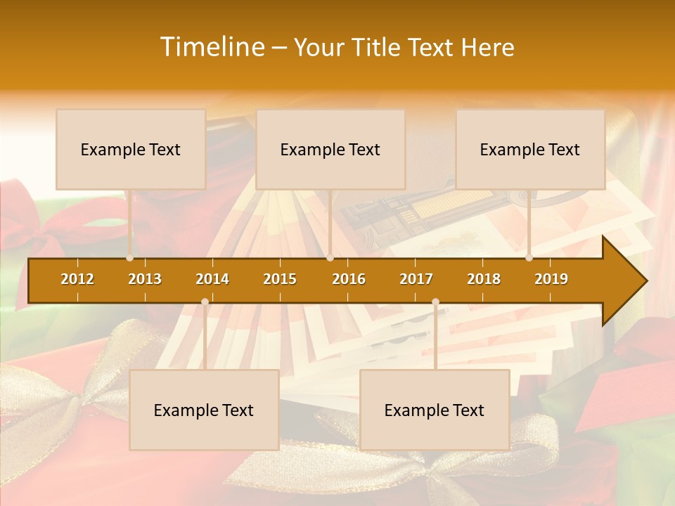 Geldschein Handel Zinsen PowerPoint Template