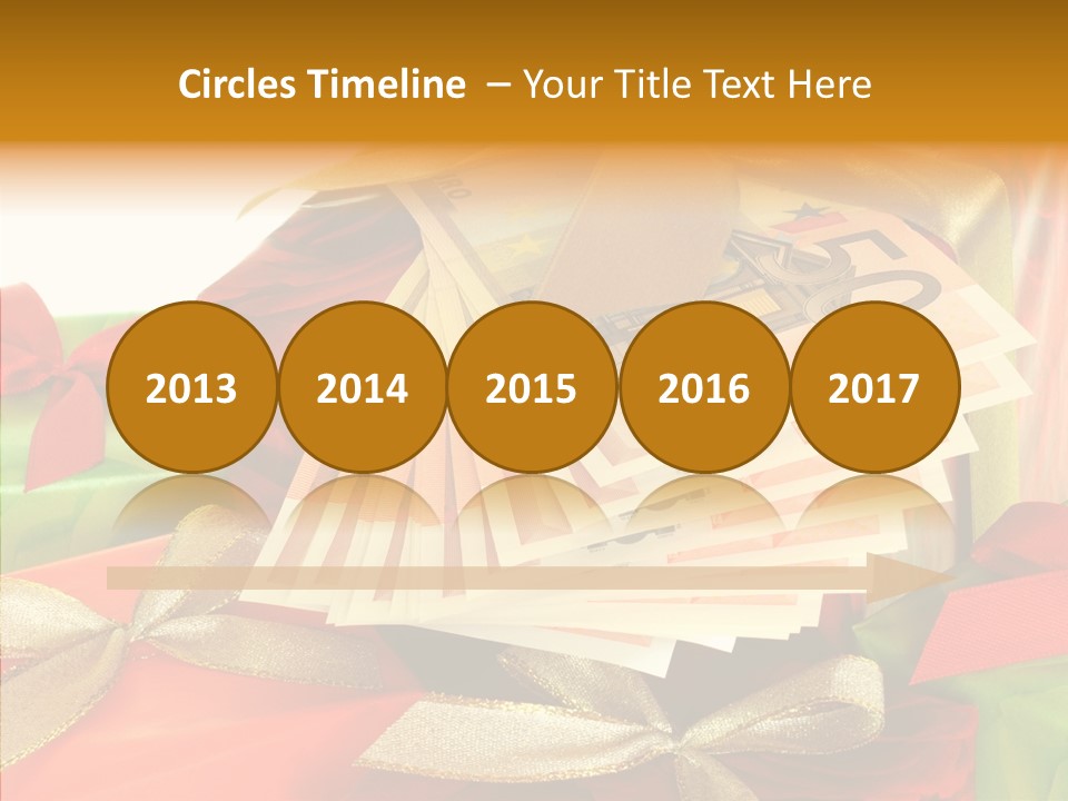 Geldschein Handel Zinsen PowerPoint Template