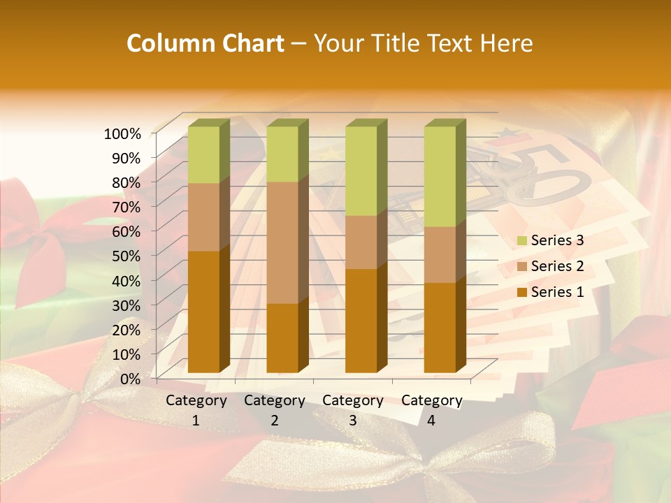 Geldschein Handel Zinsen PowerPoint Template