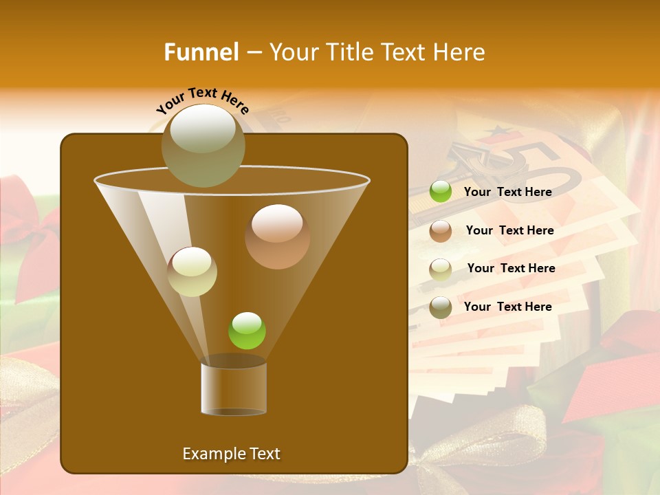 Geldschein Handel Zinsen PowerPoint Template