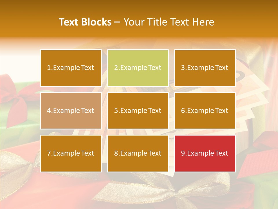 Geldschein Handel Zinsen PowerPoint Template