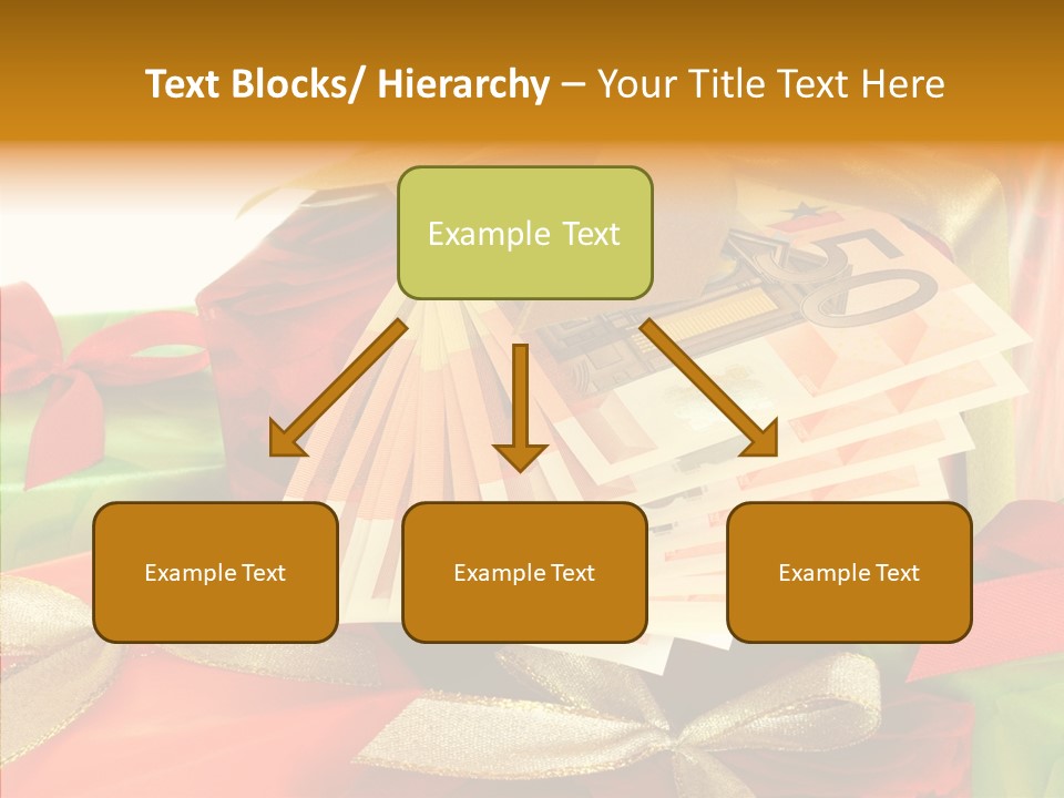 Geldschein Handel Zinsen PowerPoint Template