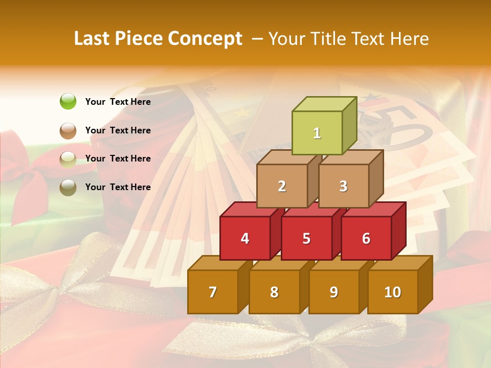 Geldschein Handel Zinsen PowerPoint Template