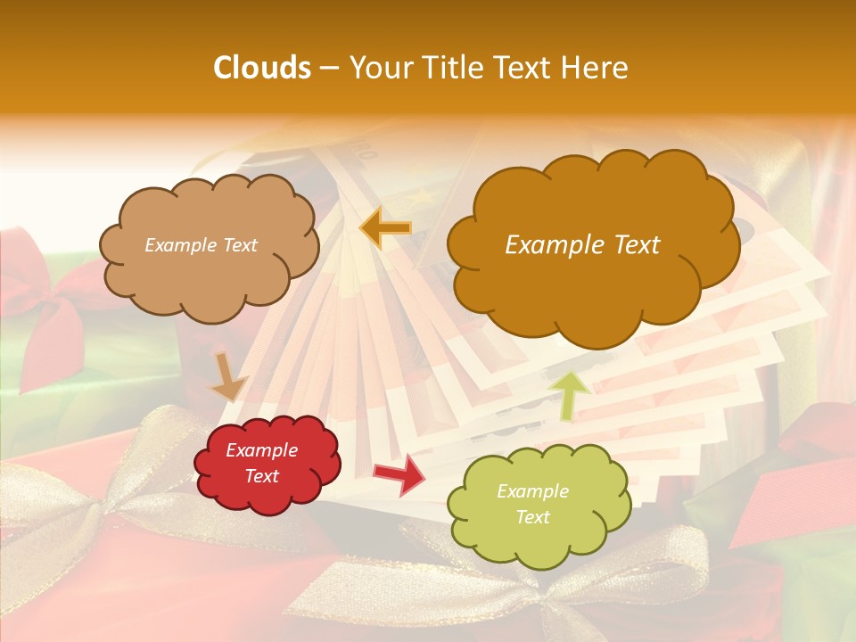 Geldschein Handel Zinsen PowerPoint Template