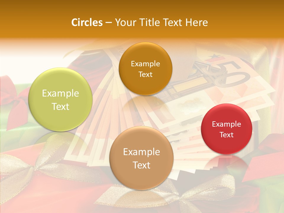 Geldschein Handel Zinsen PowerPoint Template