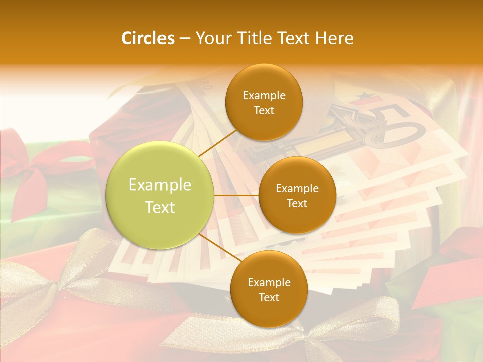 Geldschein Handel Zinsen PowerPoint Template