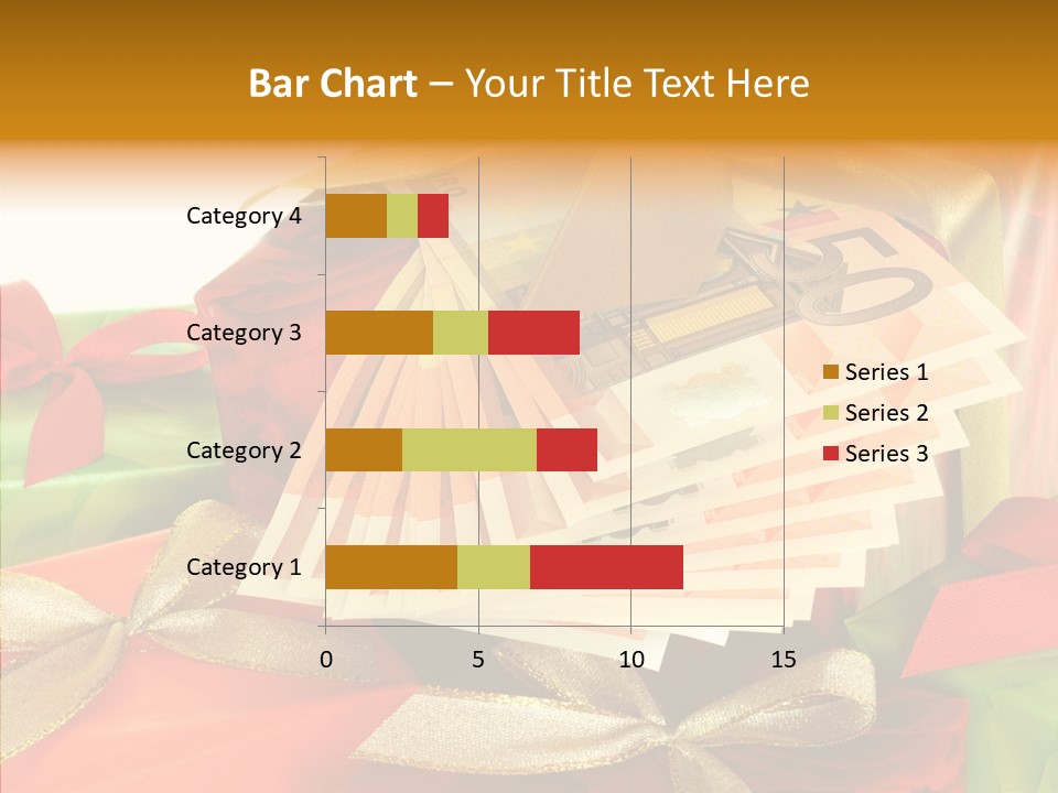 Geldschein Handel Zinsen PowerPoint Template
