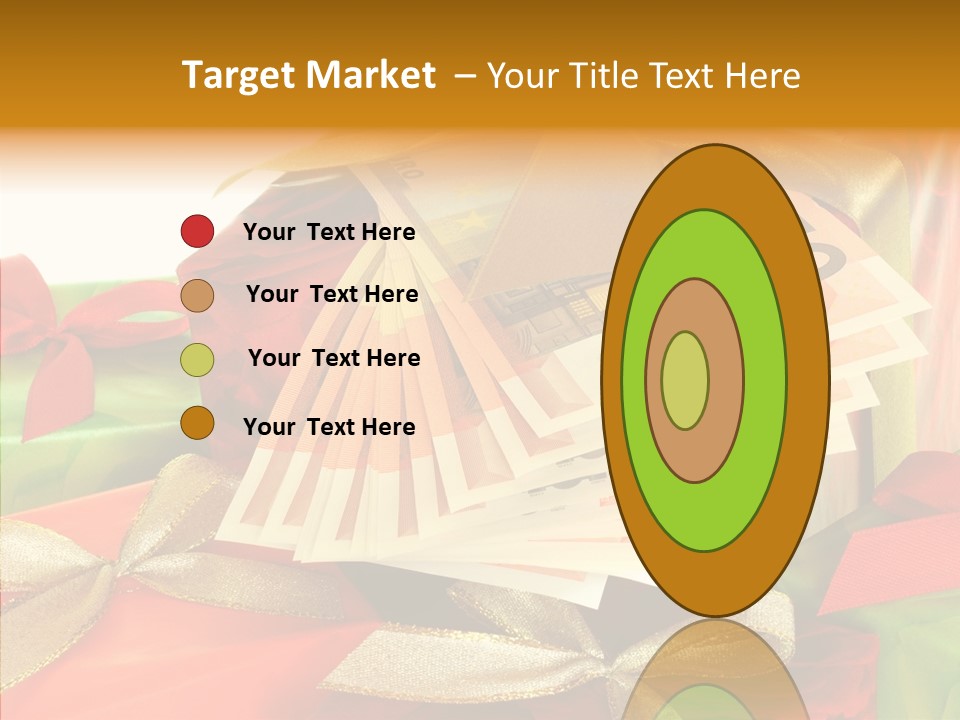 Geldschein Handel Zinsen PowerPoint Template