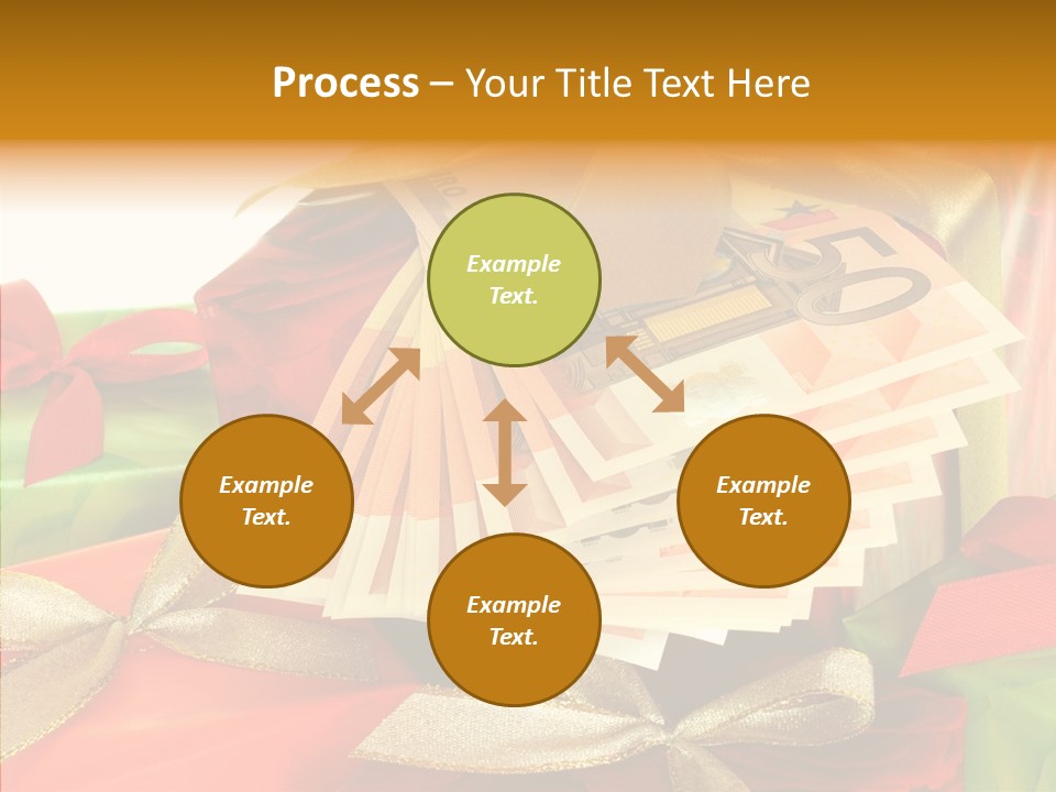 Geldschein Handel Zinsen PowerPoint Template