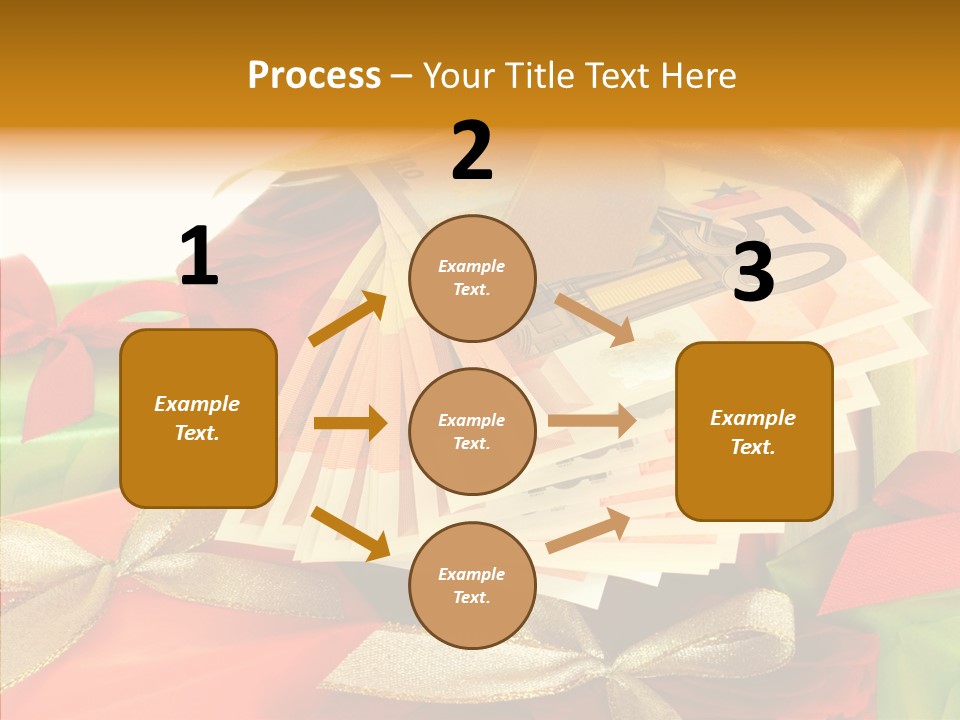 Geldschein Handel Zinsen PowerPoint Template