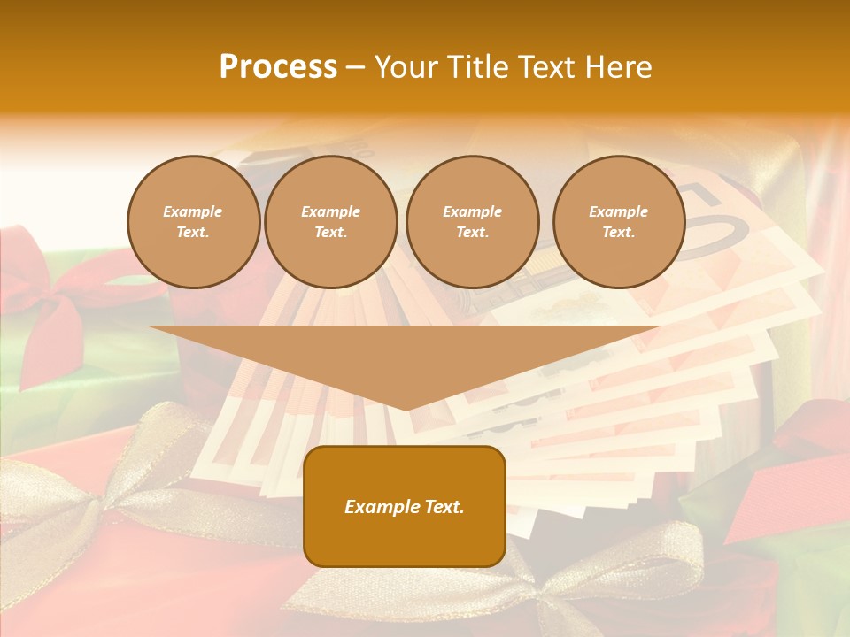 Geldschein Handel Zinsen PowerPoint Template