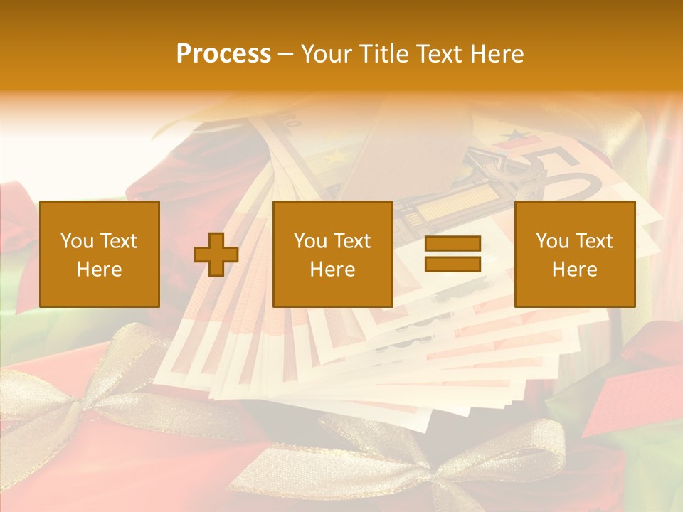 Geldschein Handel Zinsen PowerPoint Template