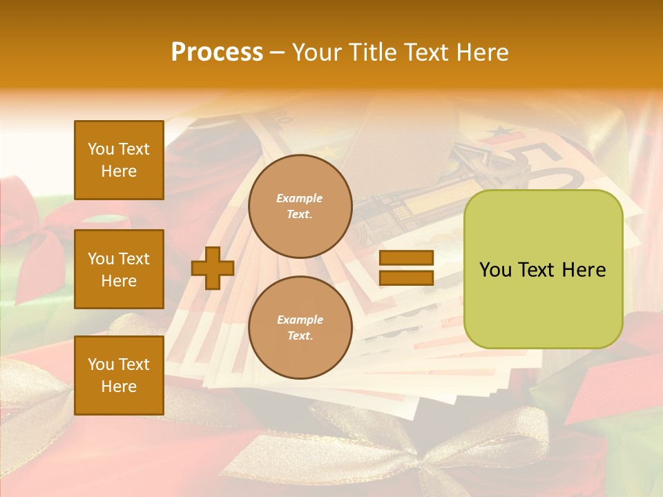 Geldschein Handel Zinsen PowerPoint Template