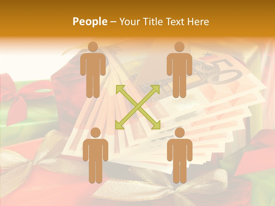 Geldschein Handel Zinsen PowerPoint Template