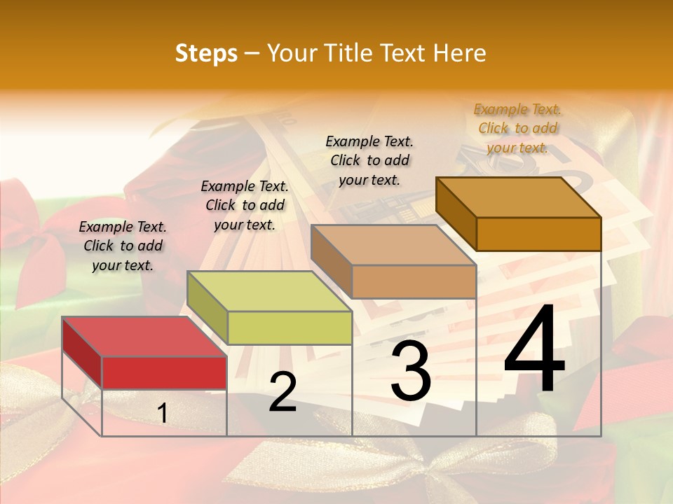 Geldschein Handel Zinsen PowerPoint Template