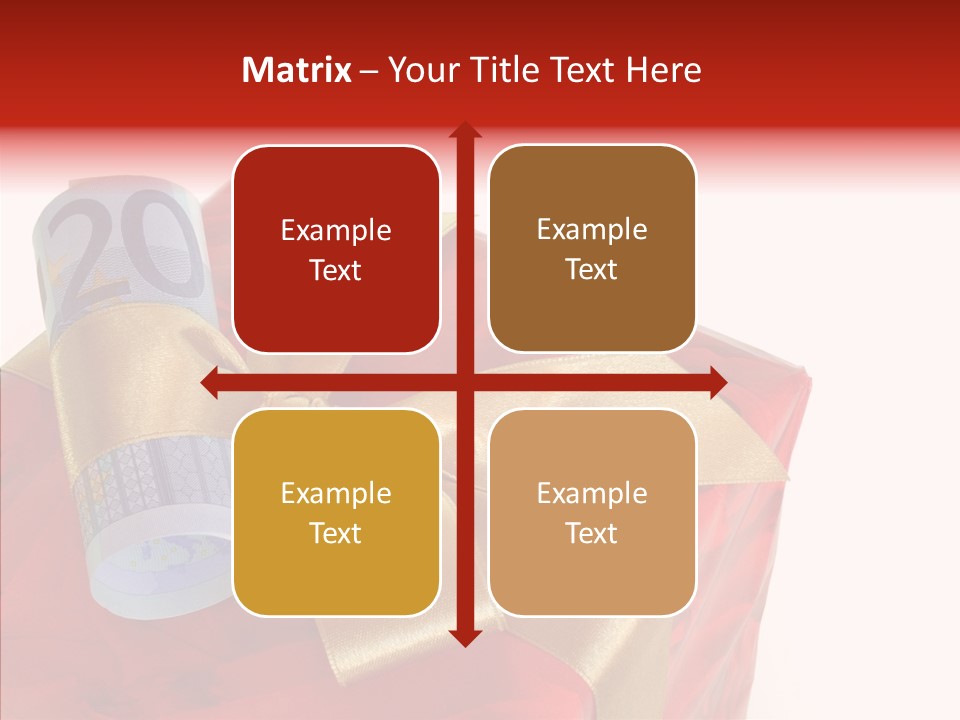 Rechnen Weihnachten Geldhaufen PowerPoint Template