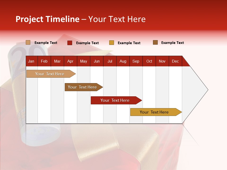 Rechnen Weihnachten Geldhaufen PowerPoint Template