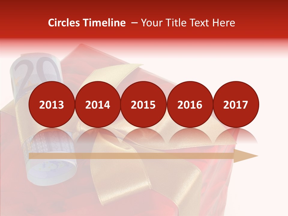 Rechnen Weihnachten Geldhaufen PowerPoint Template