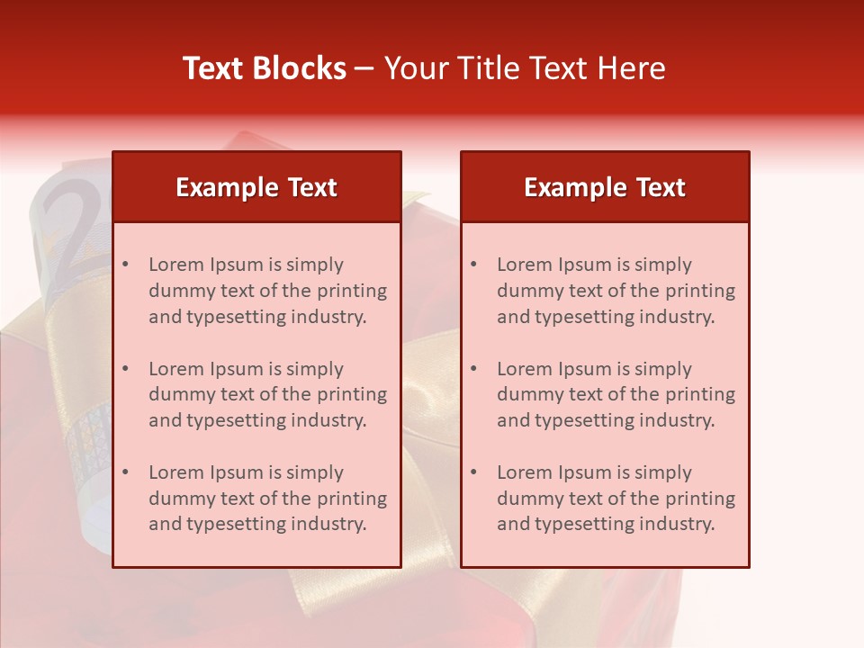 Rechnen Weihnachten Geldhaufen PowerPoint Template
