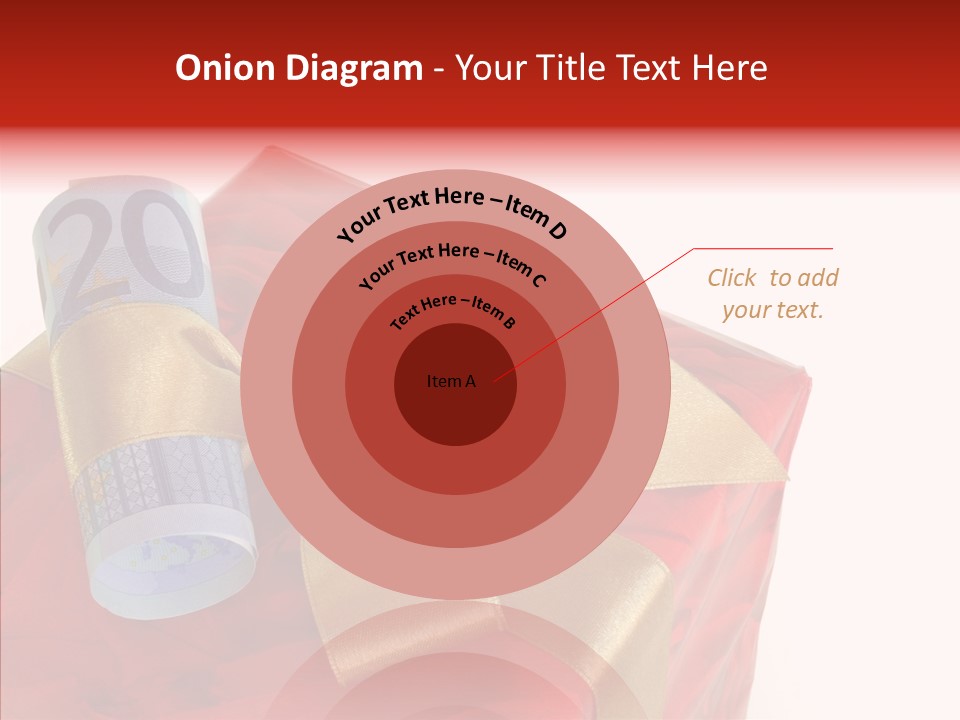 Rechnen Weihnachten Geldhaufen PowerPoint Template