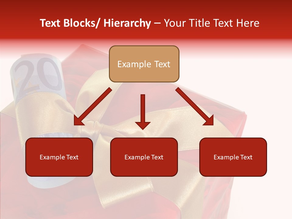 Rechnen Weihnachten Geldhaufen PowerPoint Template
