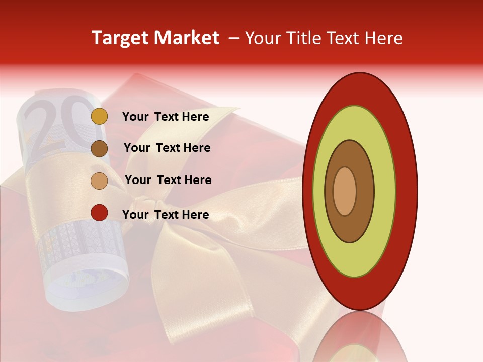 Rechnen Weihnachten Geldhaufen PowerPoint Template