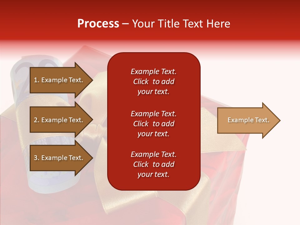 Rechnen Weihnachten Geldhaufen PowerPoint Template