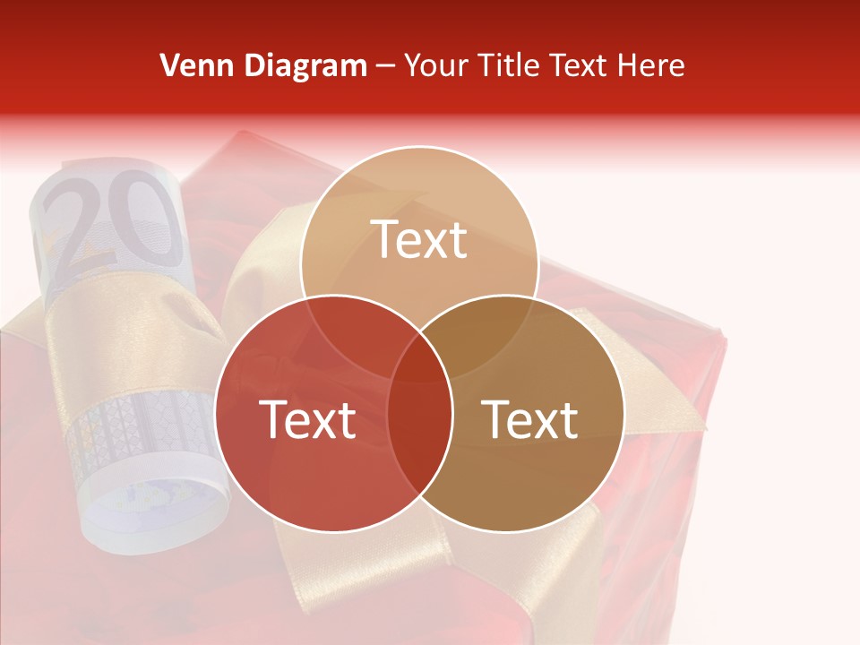 Rechnen Weihnachten Geldhaufen PowerPoint Template