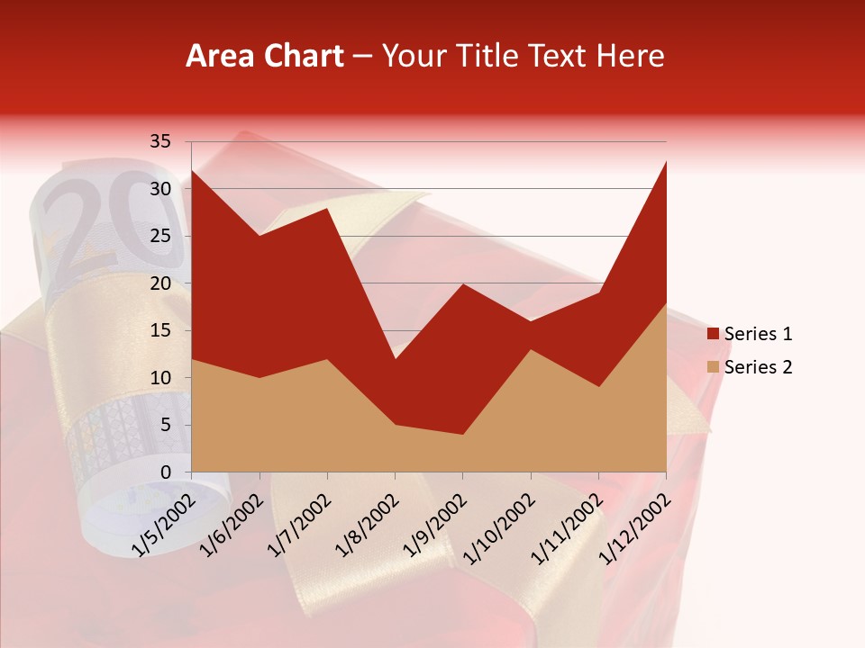 Rechnen Weihnachten Geldhaufen PowerPoint Template