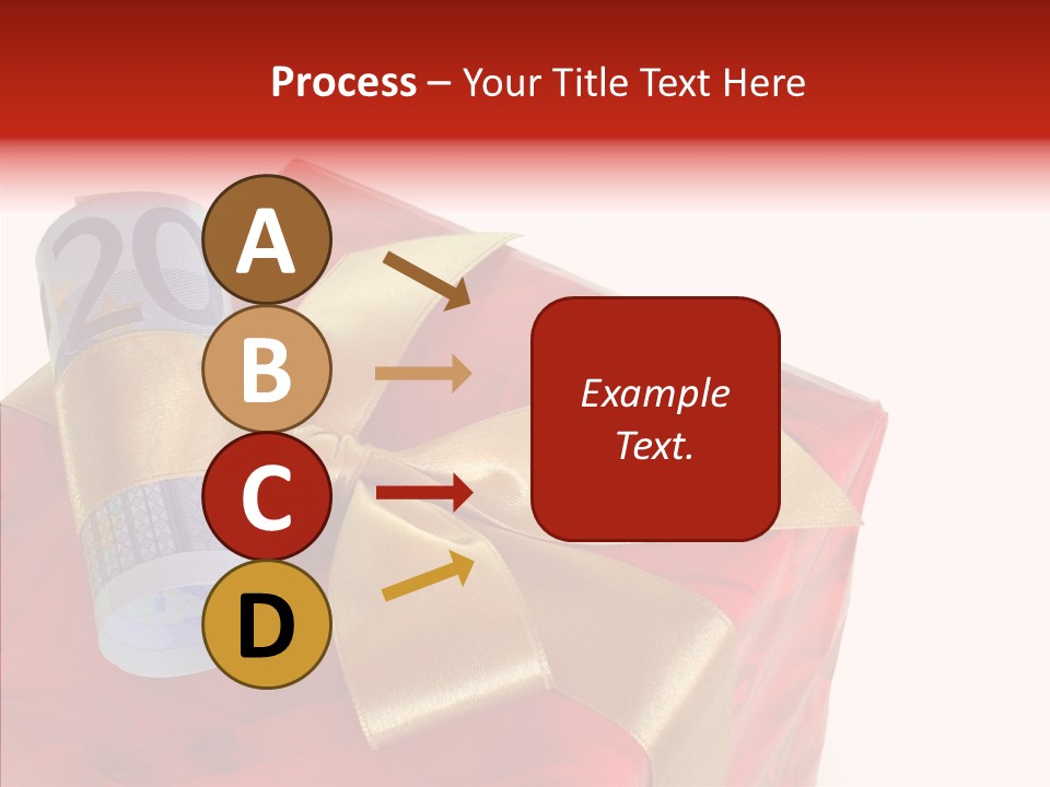 Rechnen Weihnachten Geldhaufen PowerPoint Template