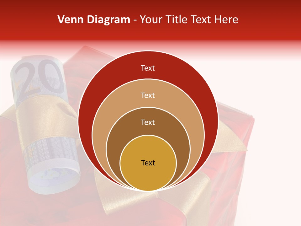 Rechnen Weihnachten Geldhaufen PowerPoint Template