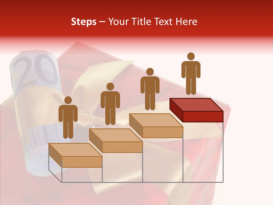 Rechnen Weihnachten Geldhaufen PowerPoint Template